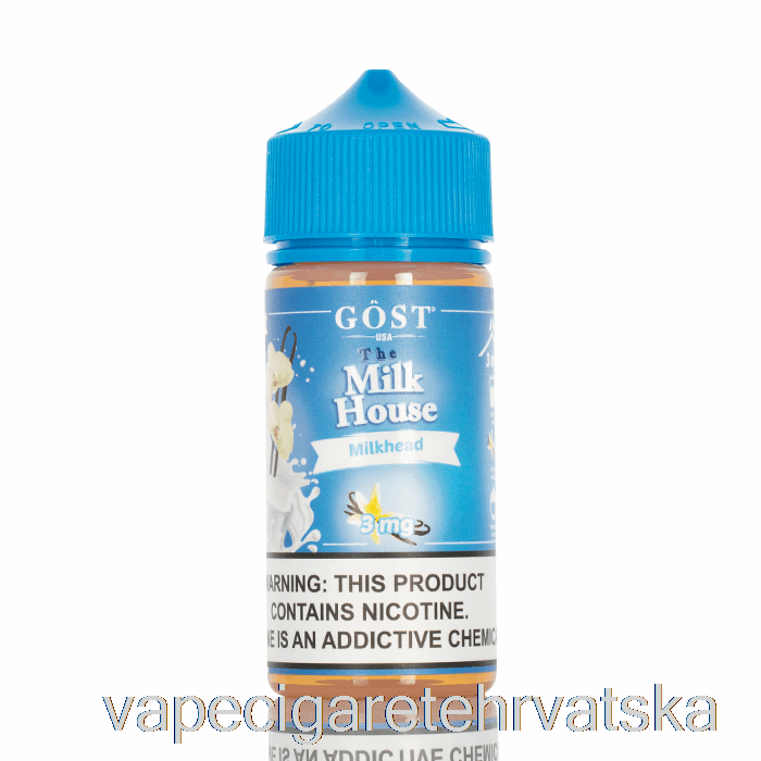 Vape Cigarete Milkhead - The Milk House - Gost Vapor - 100ml 0mg